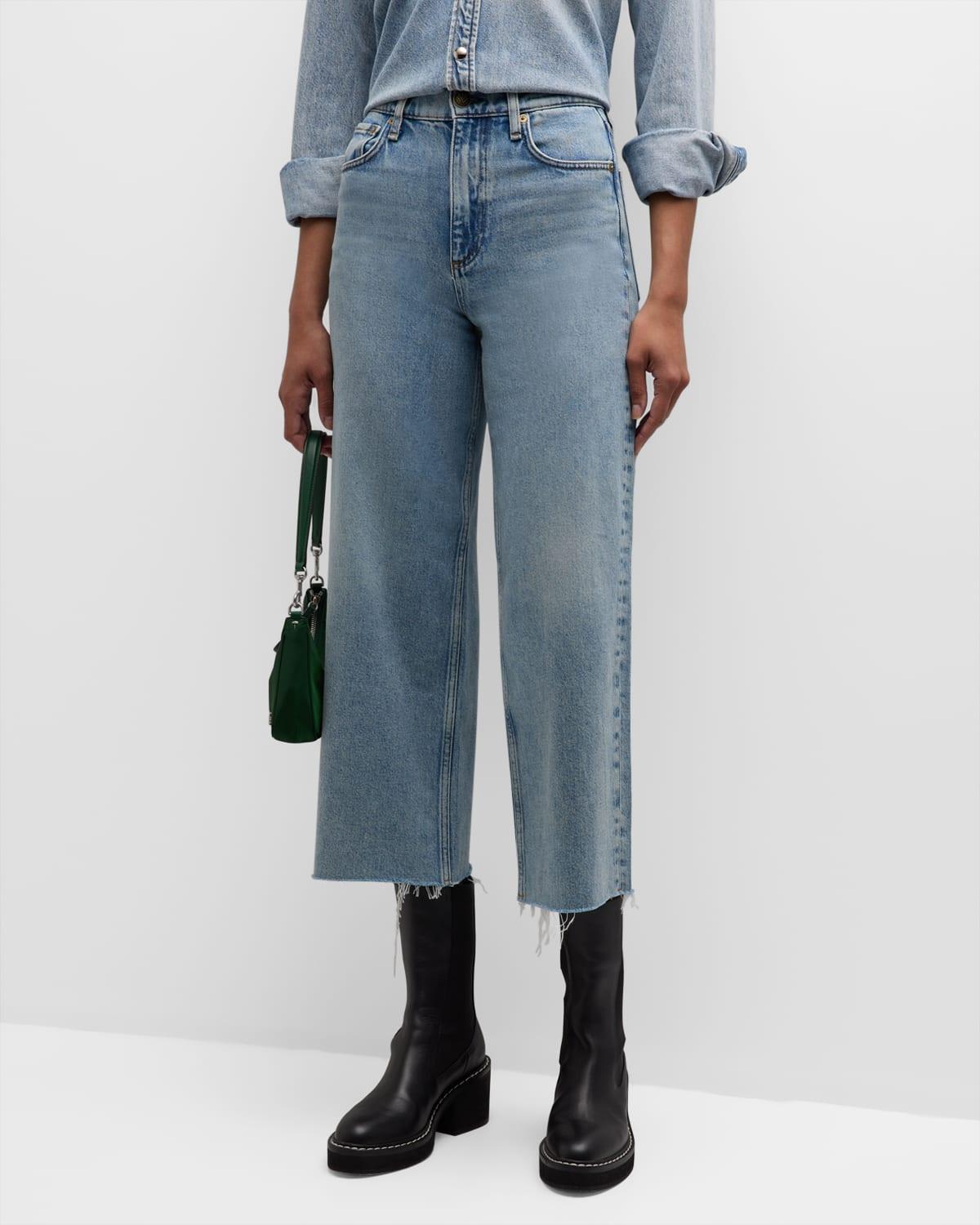 Andi Cropped Wide-Leg Jeans Product Image