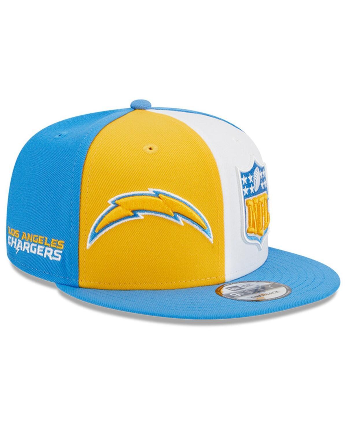 Mens New Era /Powder Blue Los Angeles Chargers 2023 Sideline 9FIFTY Snapback Hat Product Image