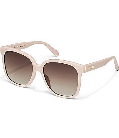 Quay Australia Womens Wide Awake 54mm Square Sunglasses Product Image