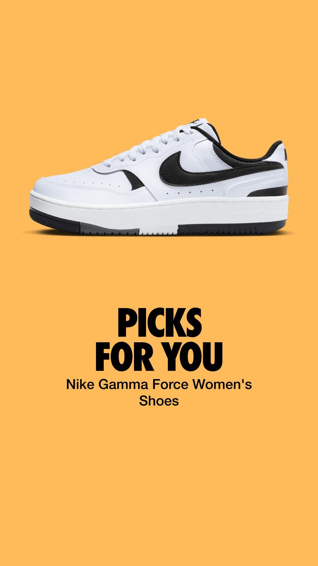 Nike Womens Nike Gamma Force - Womens Shoes White Product Image