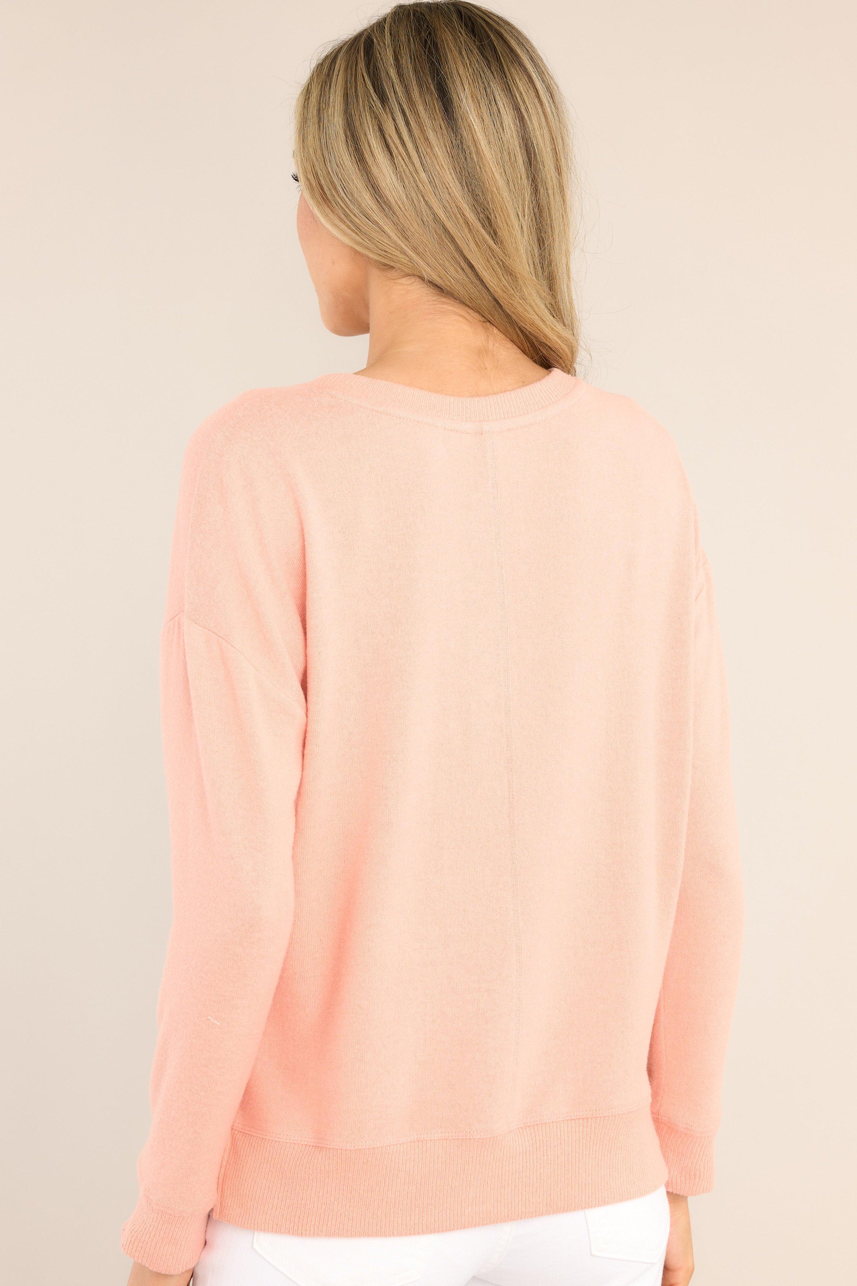 Stay Mellow Peach Top Product Image