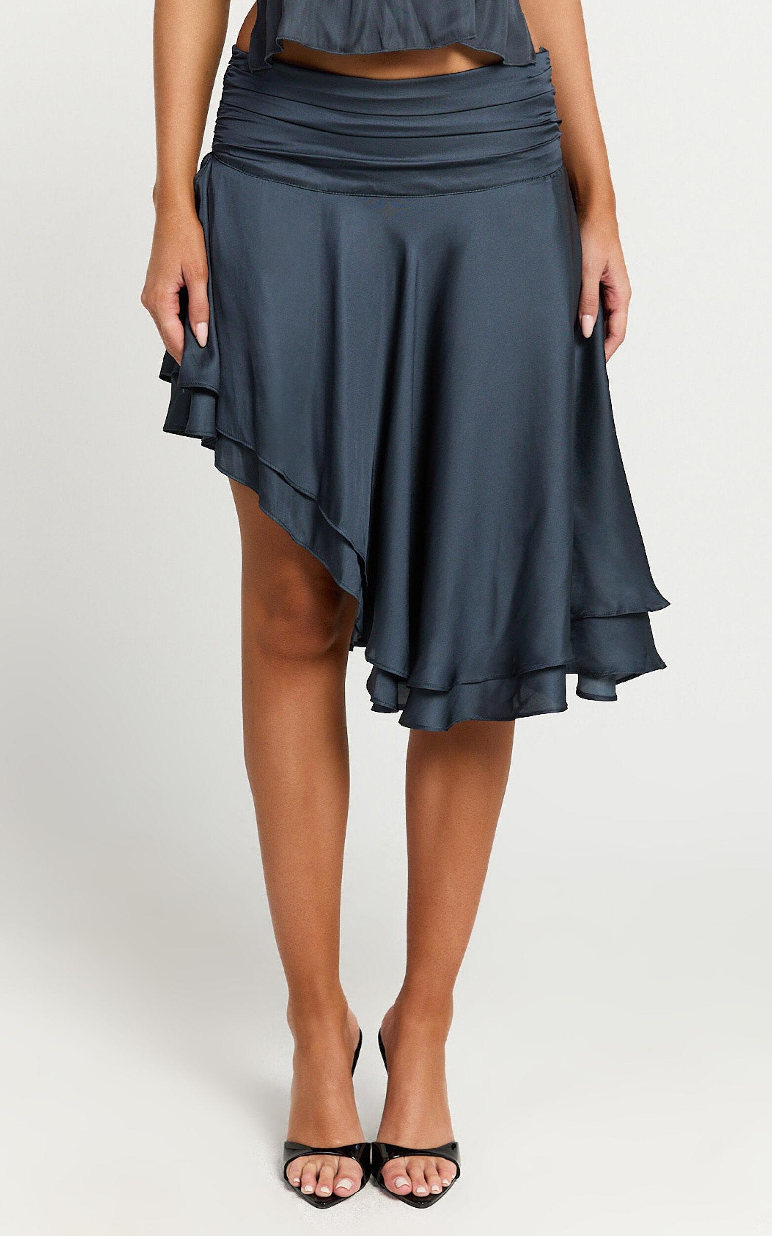 Lioness - Legacy Midi Skirt in Navy Product Image