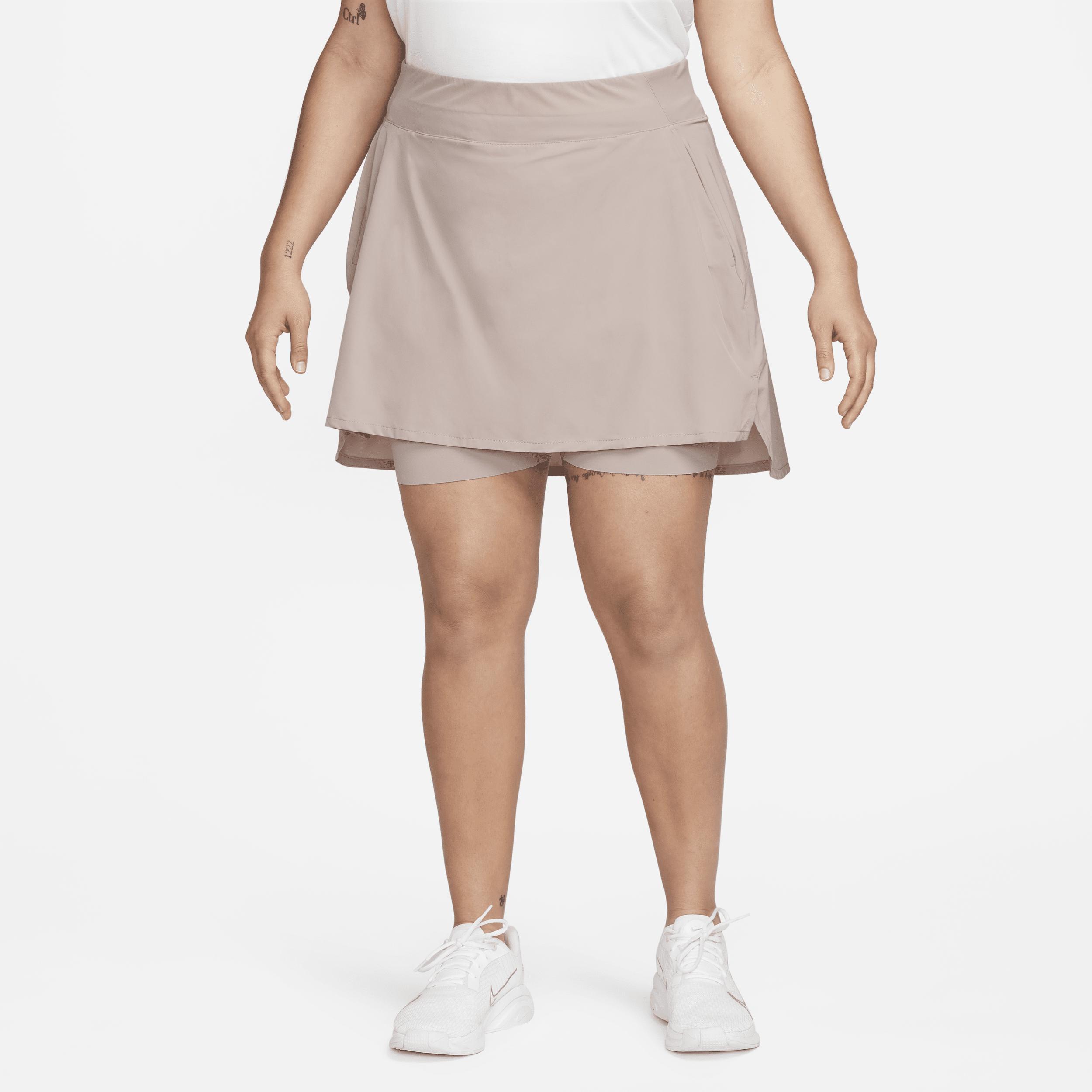 Nike Dri-FIT Bliss Womens Mid-Rise Training Skort (Plus Size) Product Image