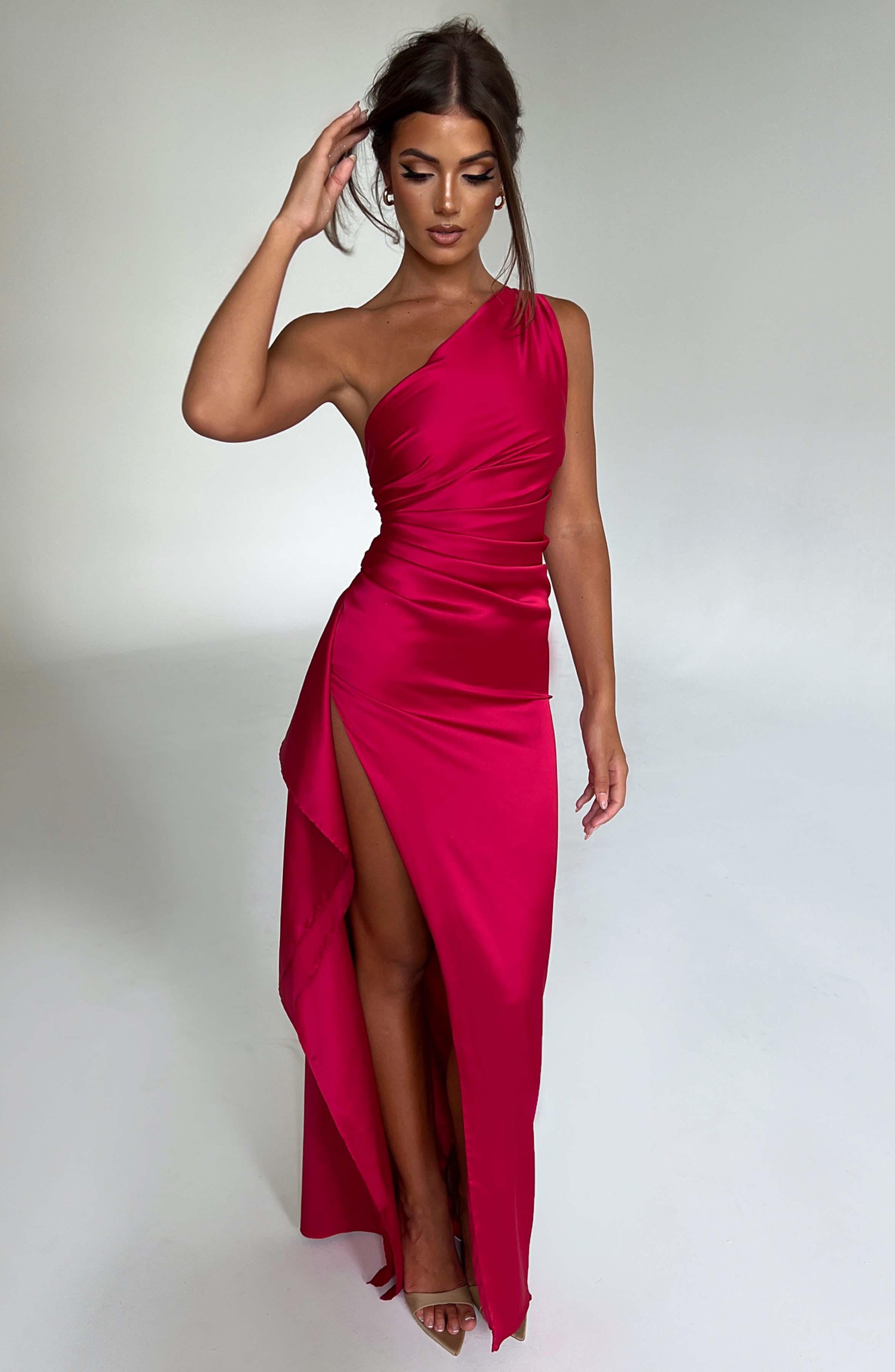 Ariel Maxi Dress - Red Product Image