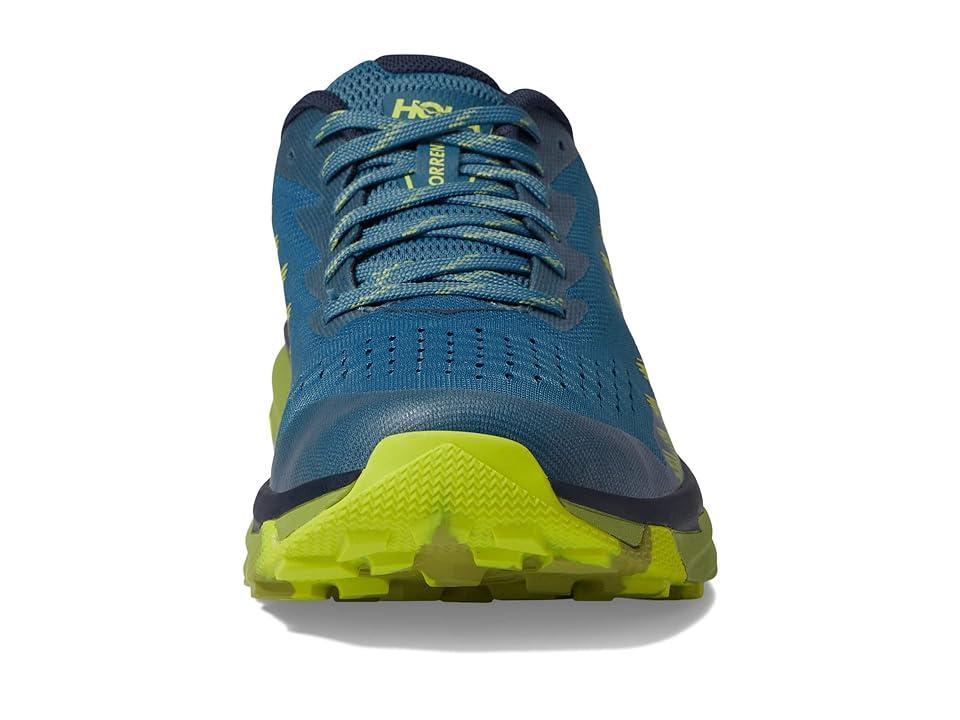 Hoka Men's Torrent 3 (Bluesteel/Dark Citron) Men's Shoes Product Image