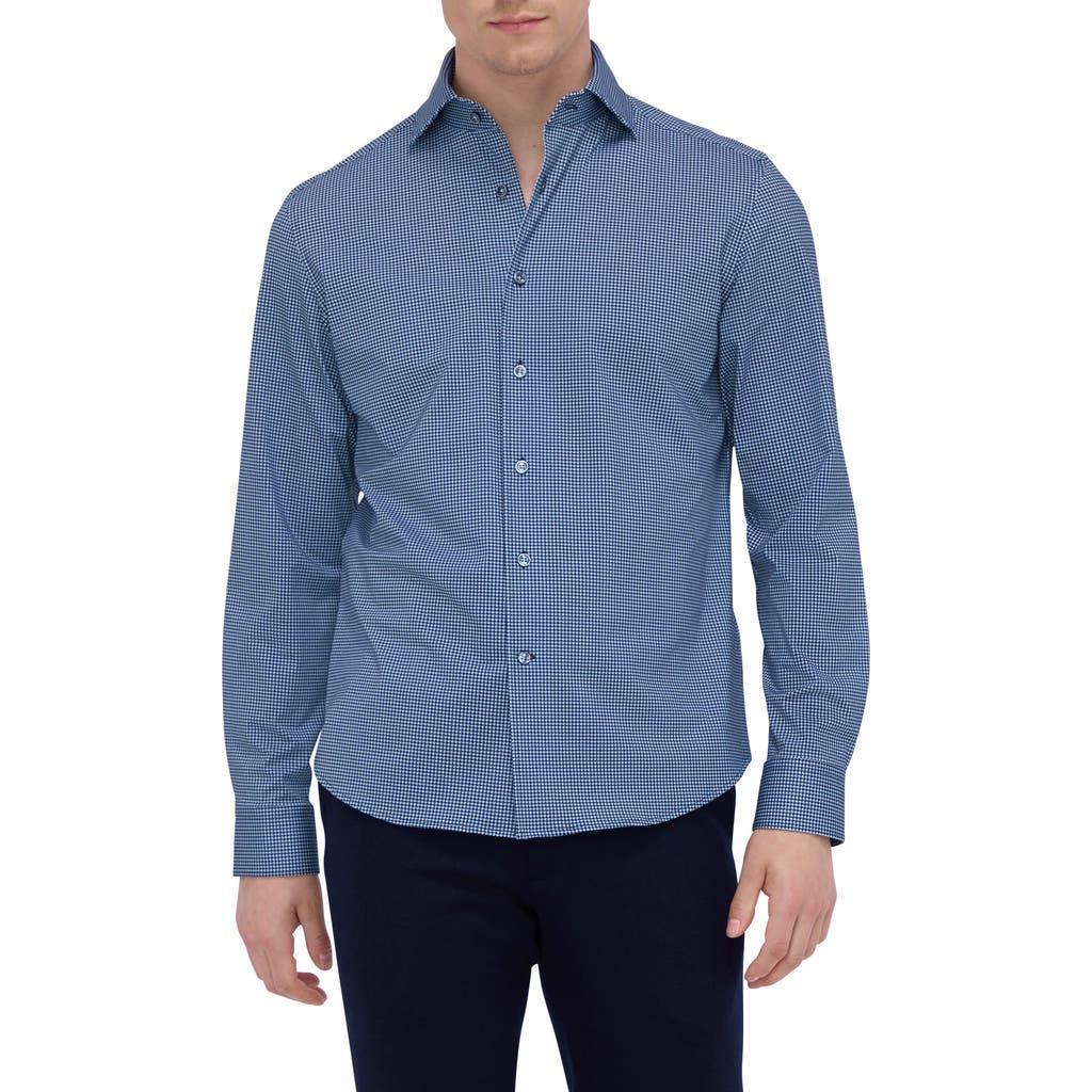 BUGATCHI James Ooohcotton® Button-up Shirt In Midnight Product Image