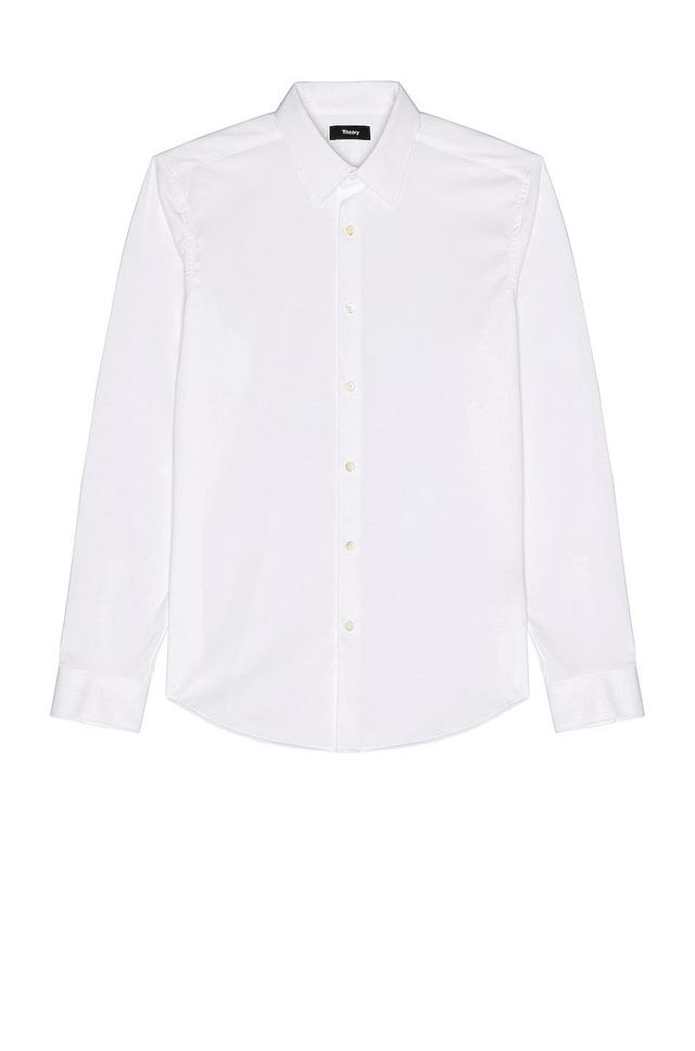 Theory Sylvain ND Structure Knit Button-Up Shirt Product Image