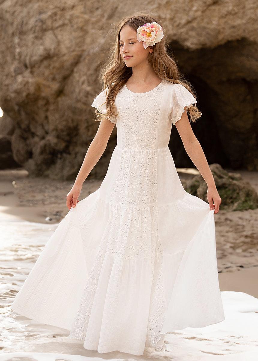 Yanet Dress in White Product Image