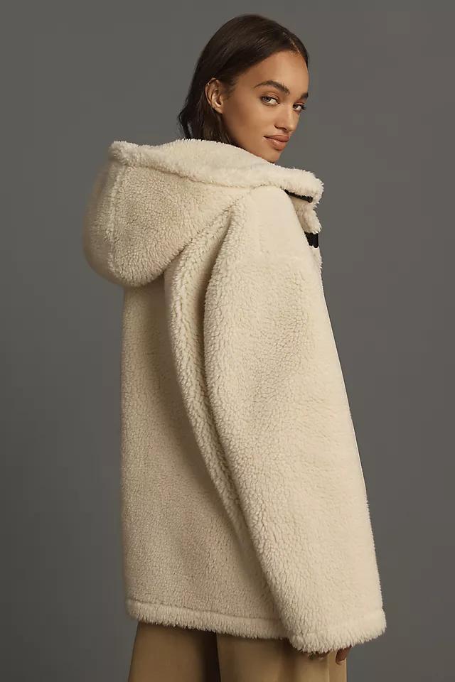 By Anthropologie Hooded Sherpa Jacket Product Image