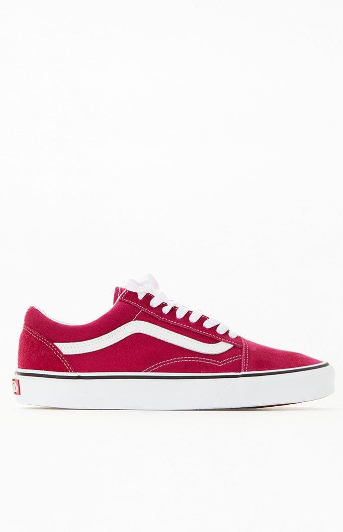 Vans Womens Old Skool Heart Print Casual Shoes Product Image