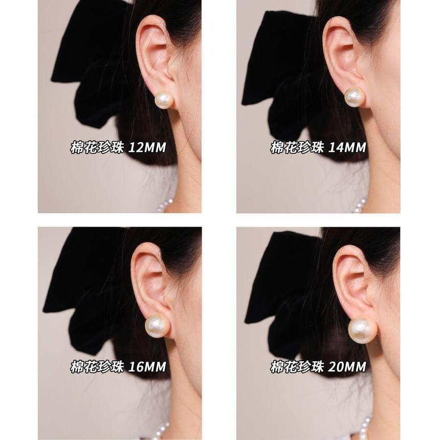 Faux Pearl Stud Earring (Various Designs) Product Image