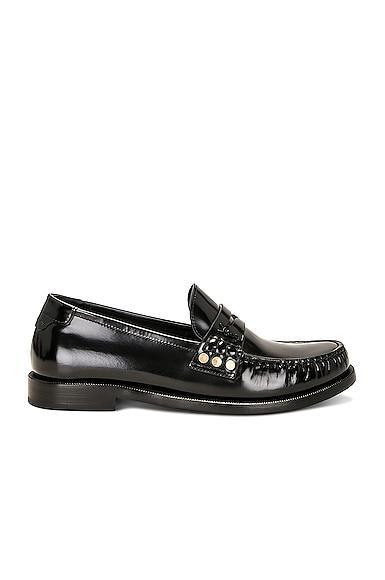 Saint Laurent Le Loafer 15 in Black Product Image