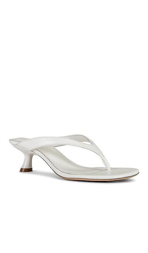 Tony Bianco x REVOLVE Krista Sandal in White. Size 5, 5.5, 6, 7, 9. Product Image