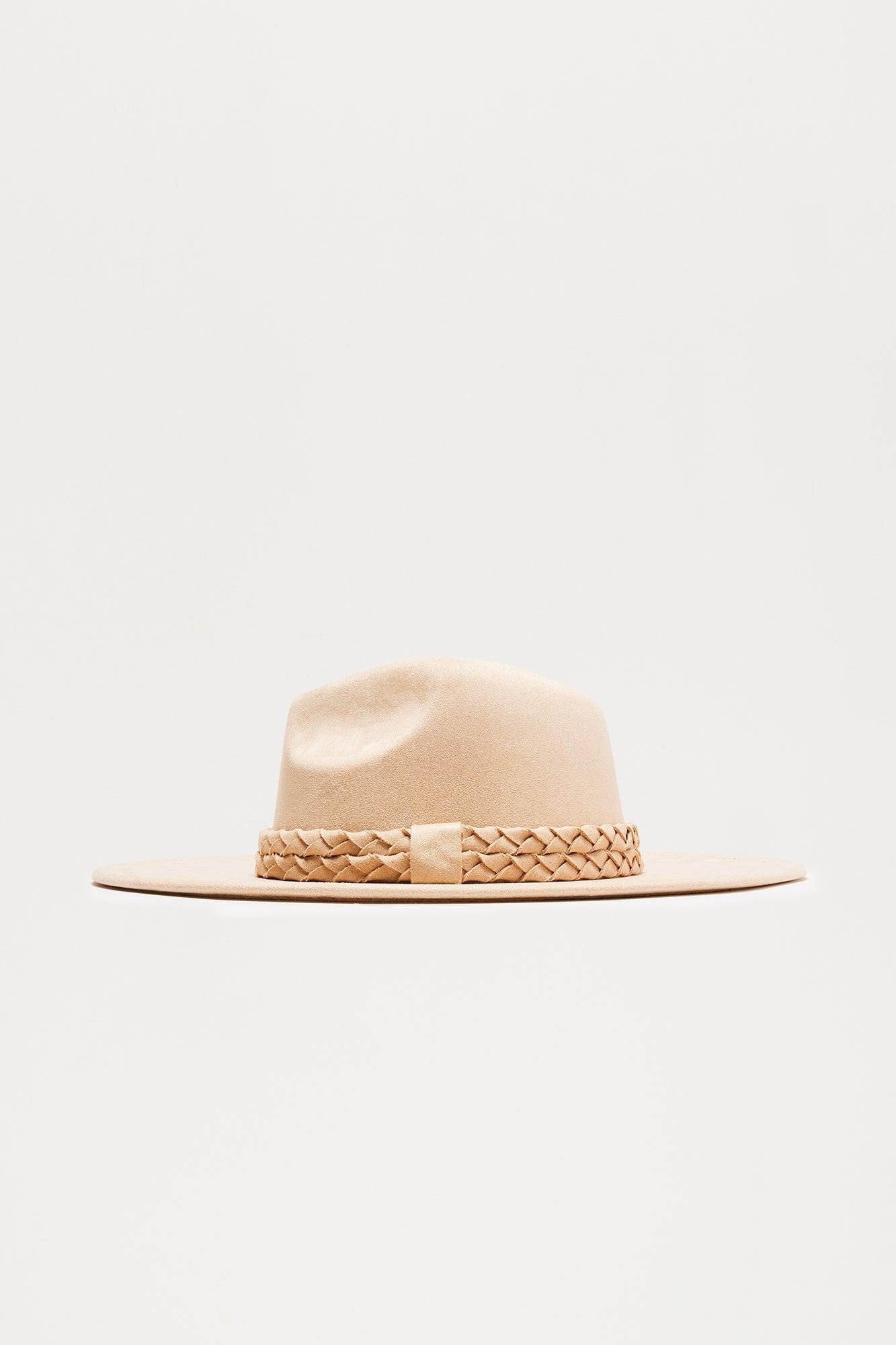 Ojai Fedora Hat - Nude Product Image