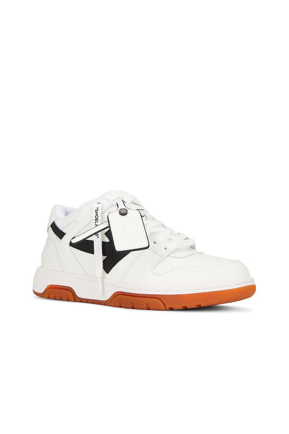 OFF-WHITE Out Of Office Sneaker In White & Black in White. Size 43. Product Image