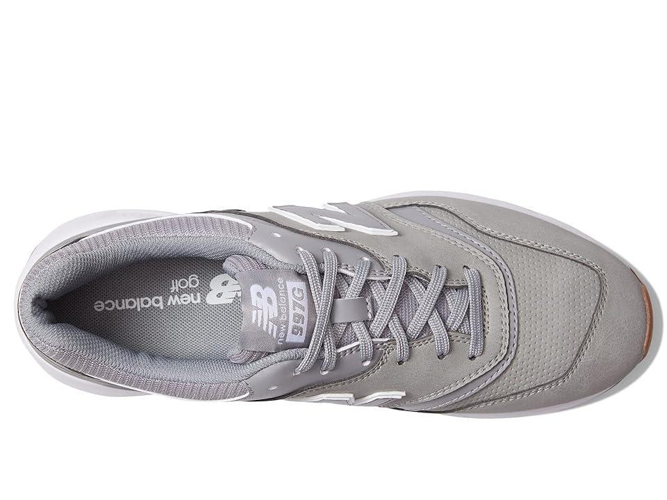 New Balance Golf 997 Golf Shoes (Grey) Men's Shoes Product Image