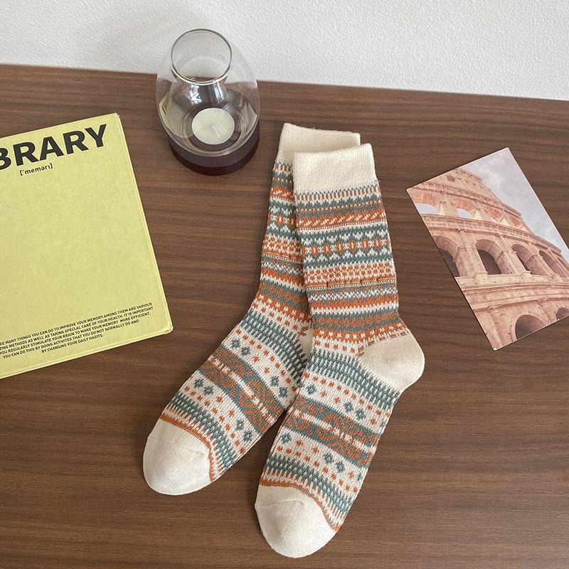 Patterned Socks / Set Product Image