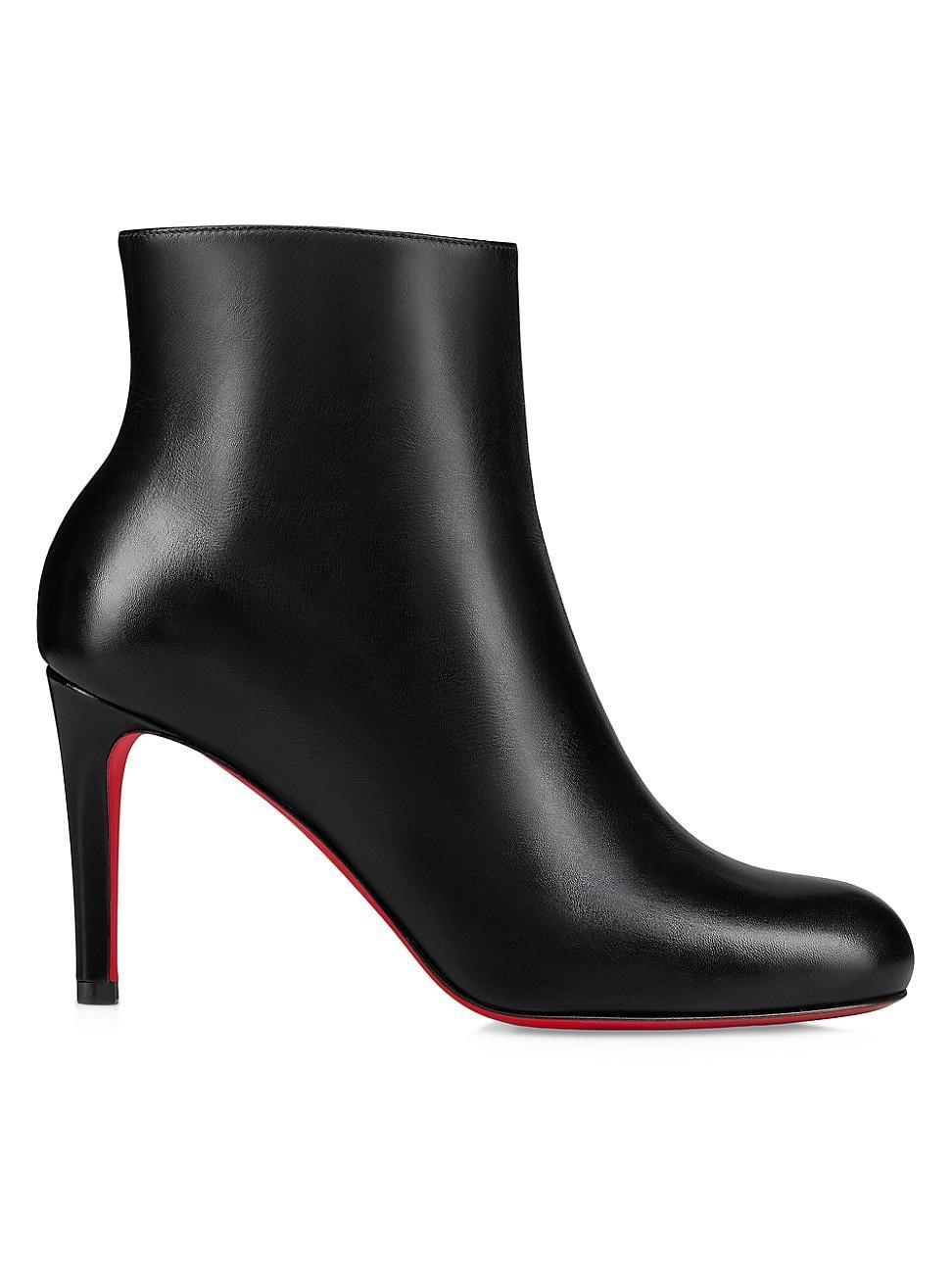 Pumppie Red Sole Leather Ankle Boots Product Image