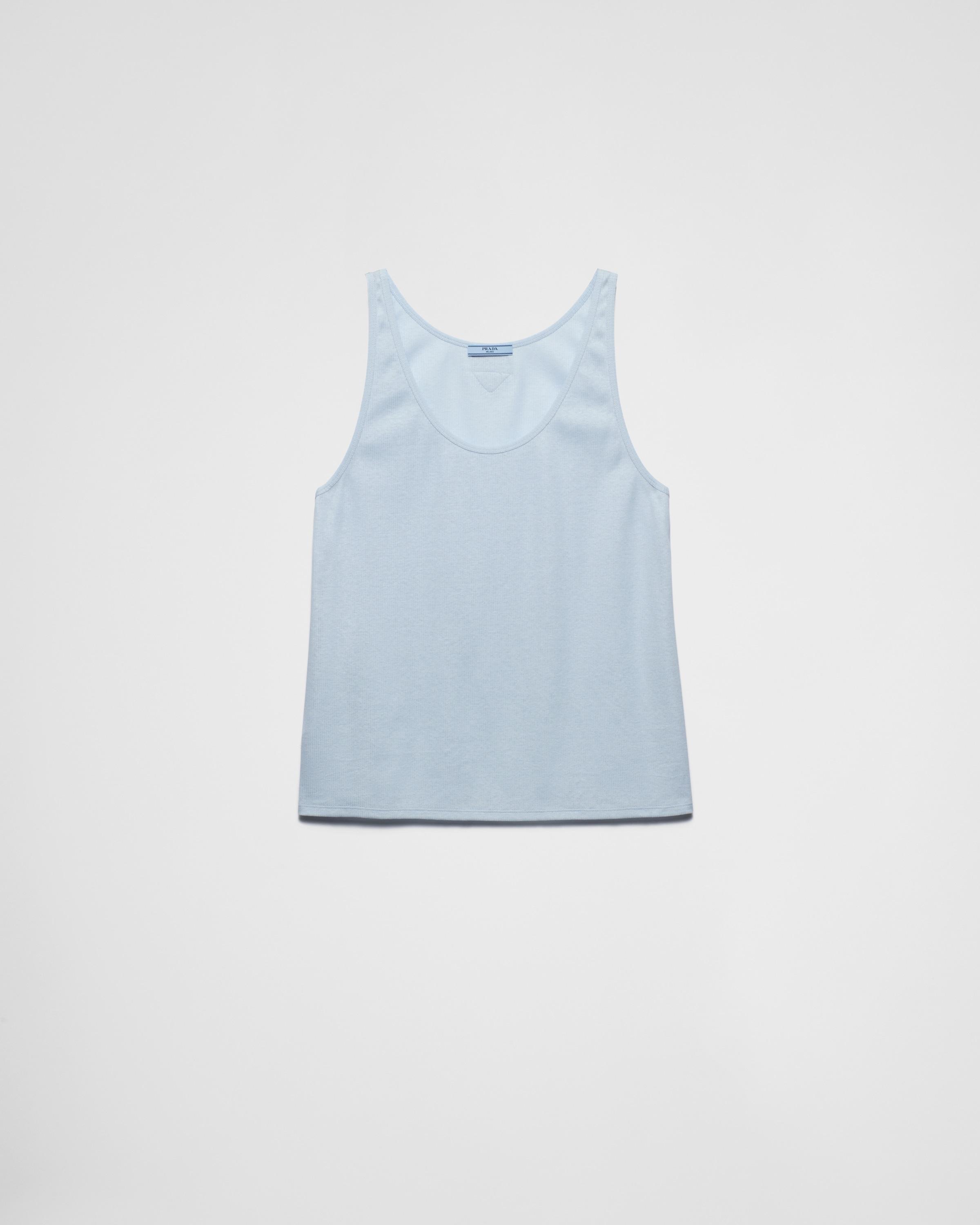 Ribbed knit tank top product image