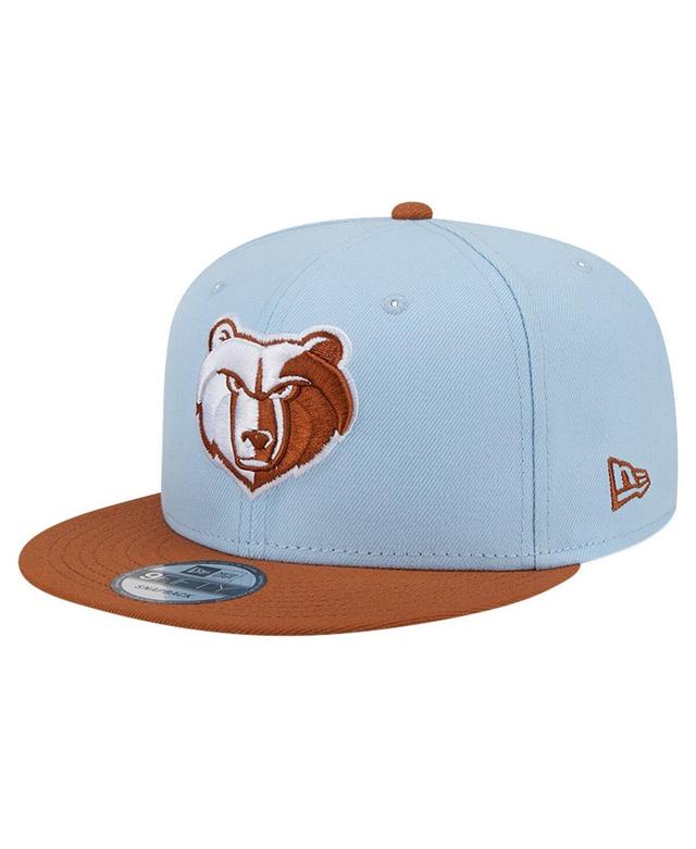 Mens New Era /Brown Memphis Grizzlies 2-Tone Color Pack 9FIFTY Snapback Hat Product Image