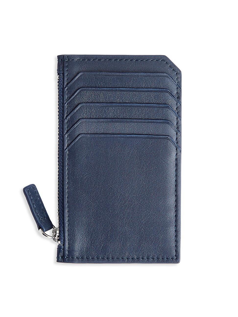 ROYCE New York Zip Leather Card Case Product Image