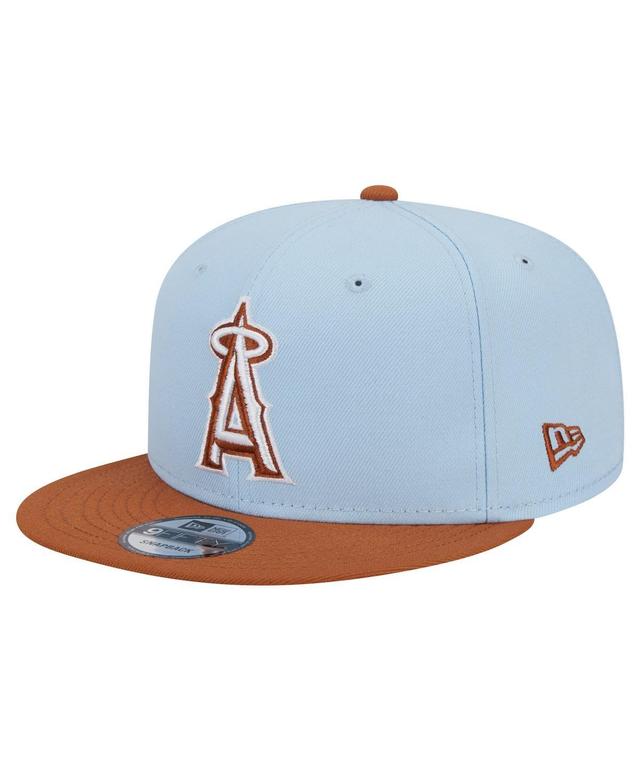 Mens New Era Los Angeles Angels Spring Color Two-Tone 9FIFTY Snapback Hat Product Image