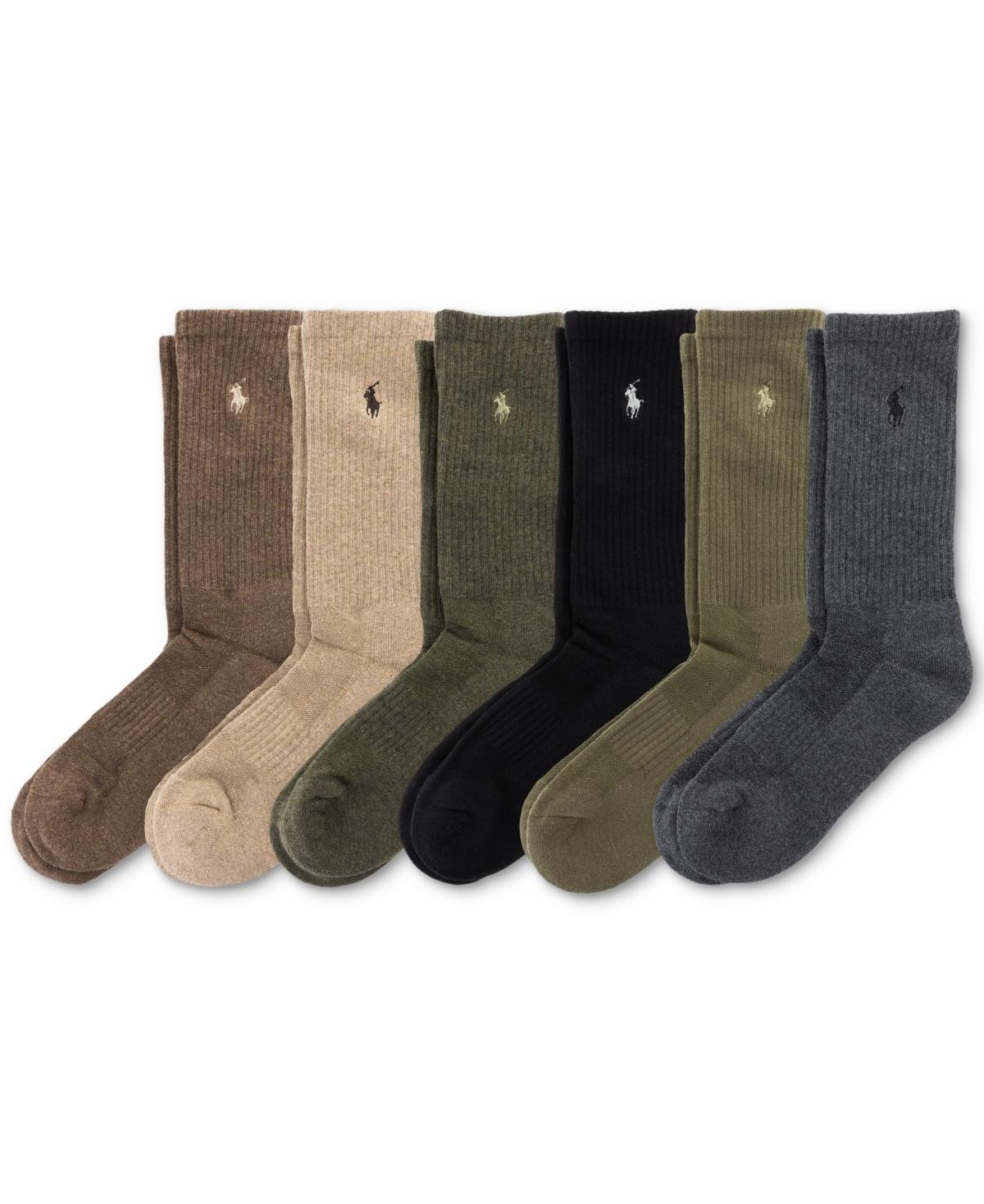 Polo Ralph Lauren Mens 6-Pk. Performance Sport Crew Socks Product Image