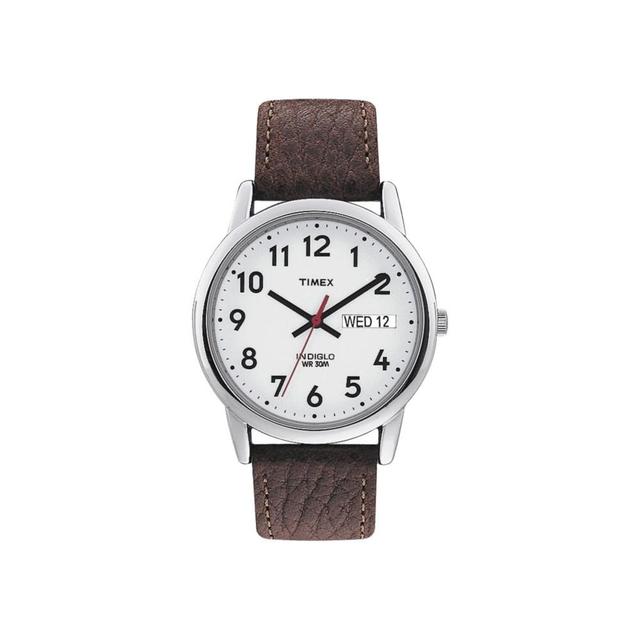 Timex Mens Wardrobe Essentials Leather Watch - T20041JT Brown Product Image