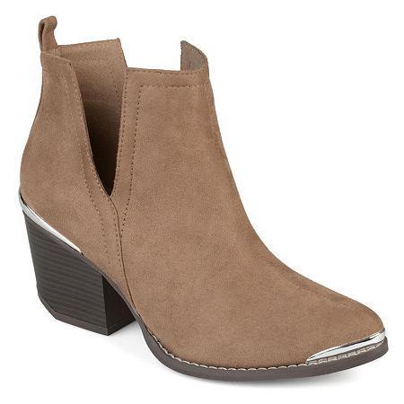 Journee Collection Issla Womens Ankle Boots Med Grey Product Image