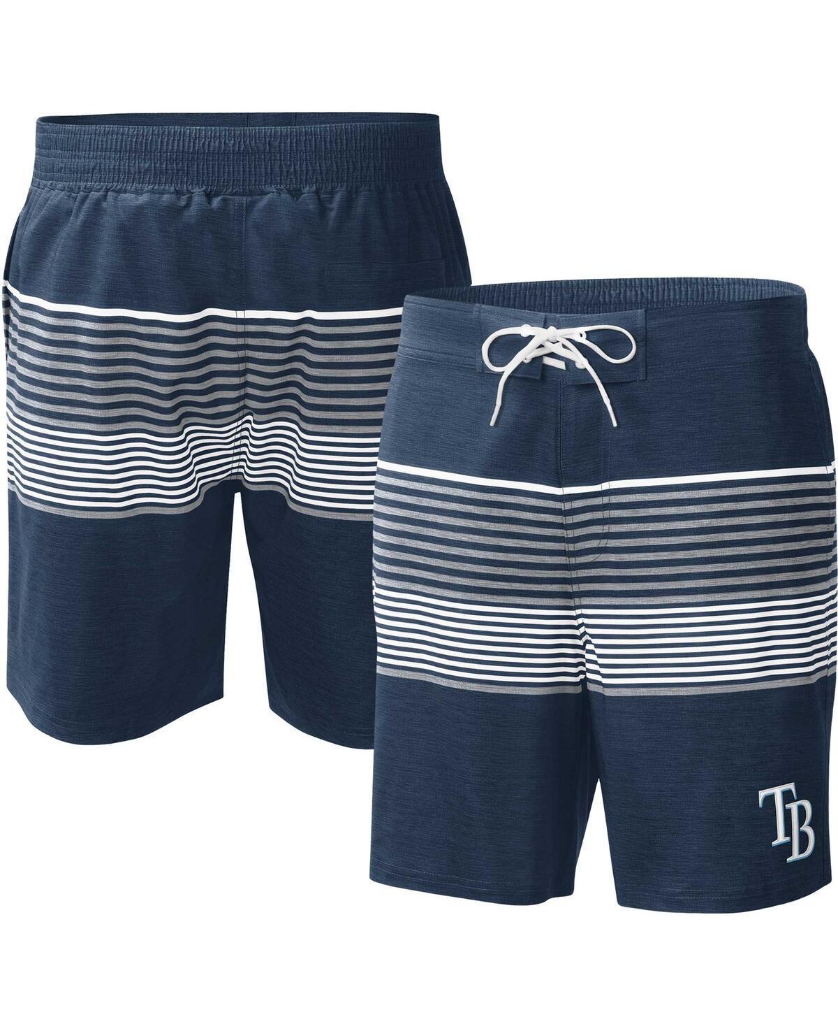 Mens G-iii Sports by Carl Banks Navy Tampa Bay Rays Coastline Volley Swim Shorts Product Image