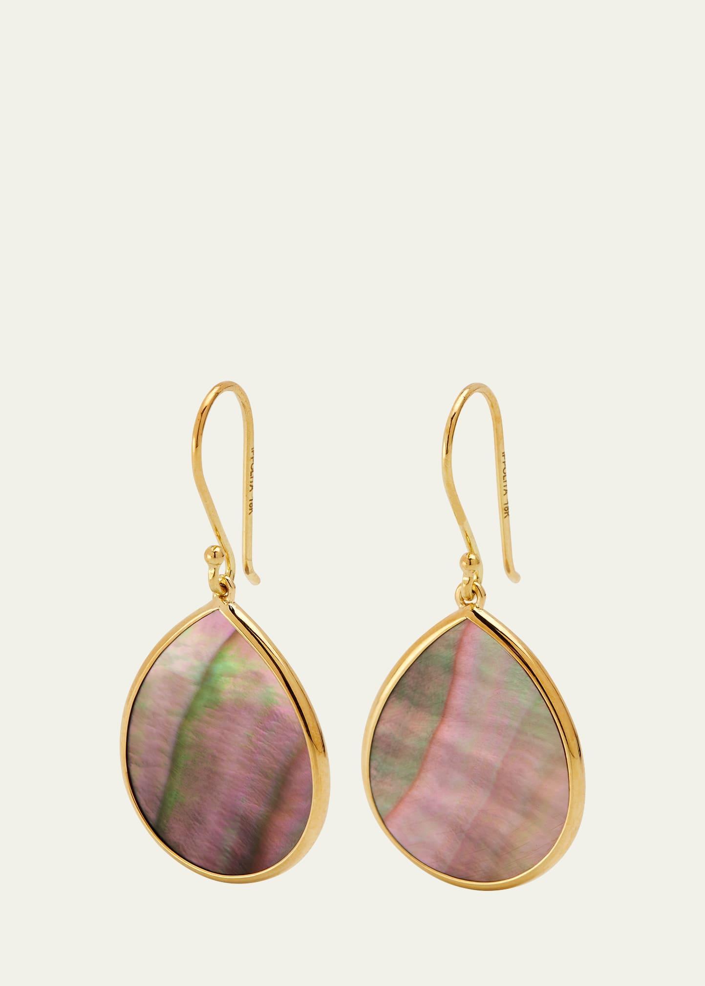 Ippolita Rock Candy - Mini Teardrop 18k Gold Earrings Product Image