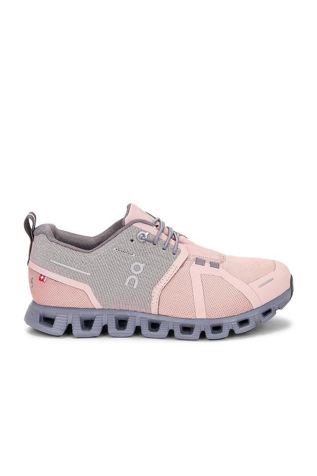 On Cloud 5 Waterproof Sneaker in Rose Product Image