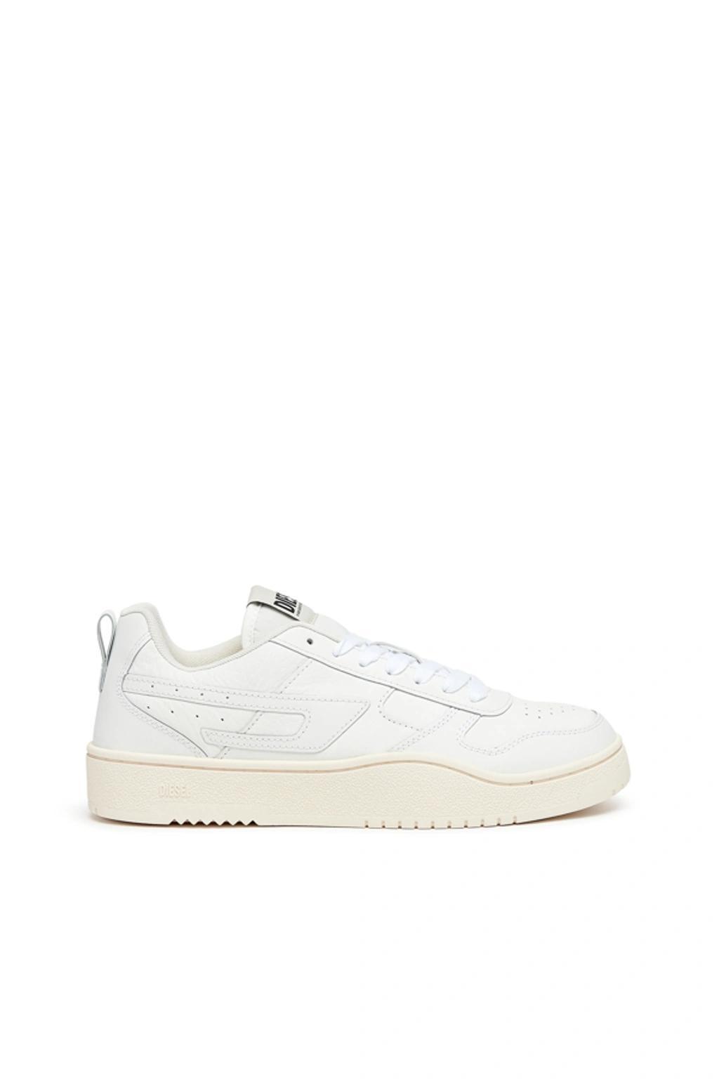 Ukiyo Low Top Leather Sneakers In White Product Image