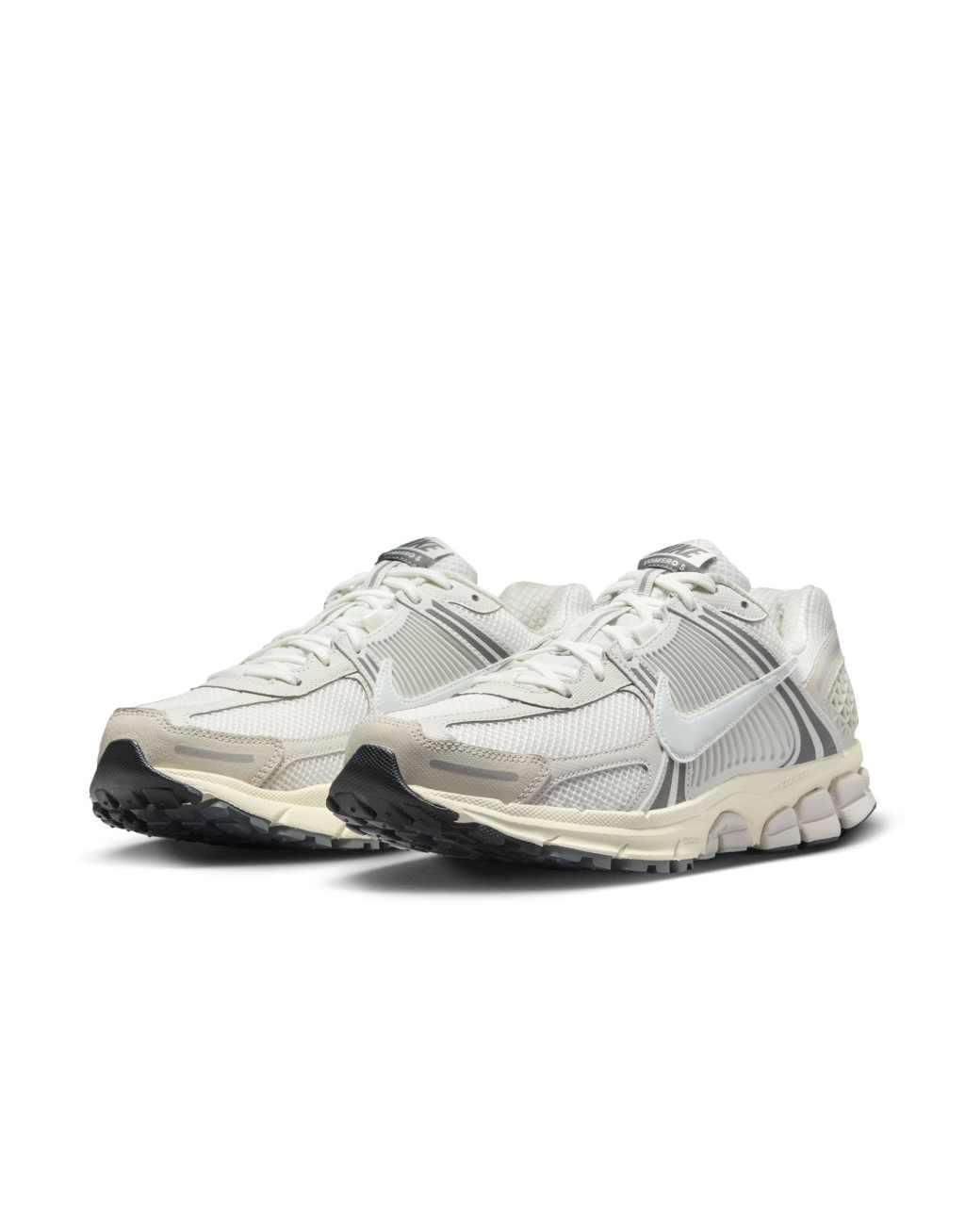 Nike Air Zoom Vomero 5 sneakers in white and gray Product Image