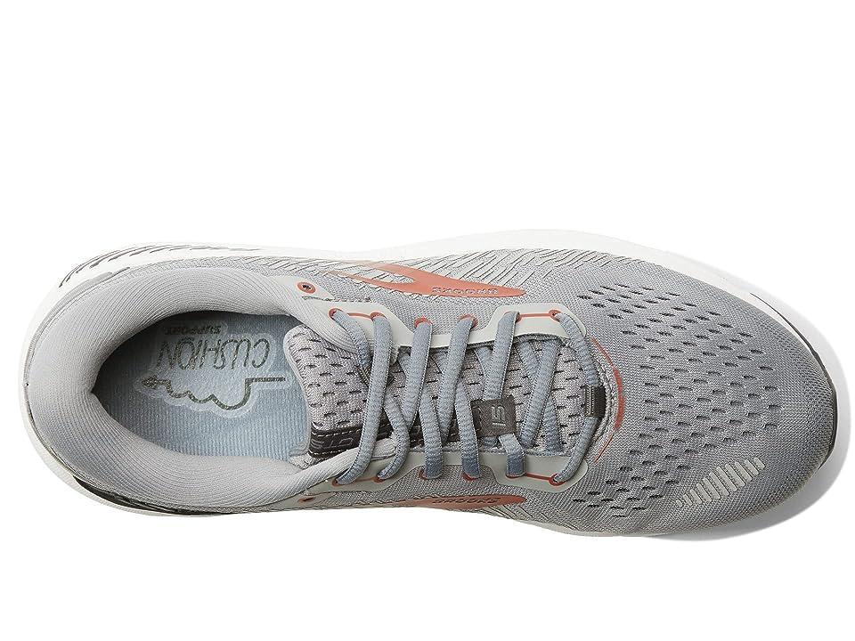 Brooks Addiction GTS 15 (Grey/Ebony/Chili Oil) Men's Shoes Product Image