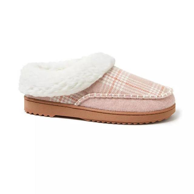 Dearfoams Nyla Felted Womens Clog Slippers Pale Pink Product Image