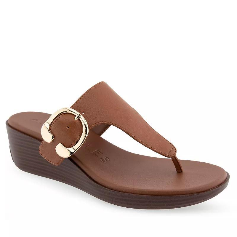 Aerosoles Izola Womens Wedge Sandals Product Image