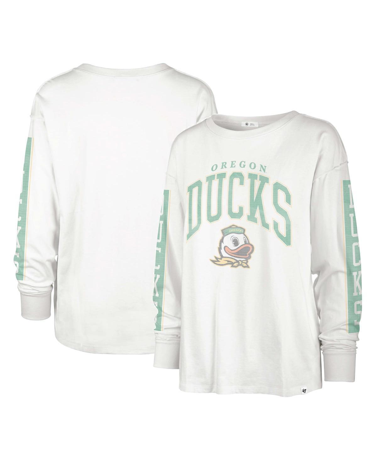 Womens 47 Oregon Ducks Statement SOA 3-Hit Long Sleeve T-Shirt Product Image