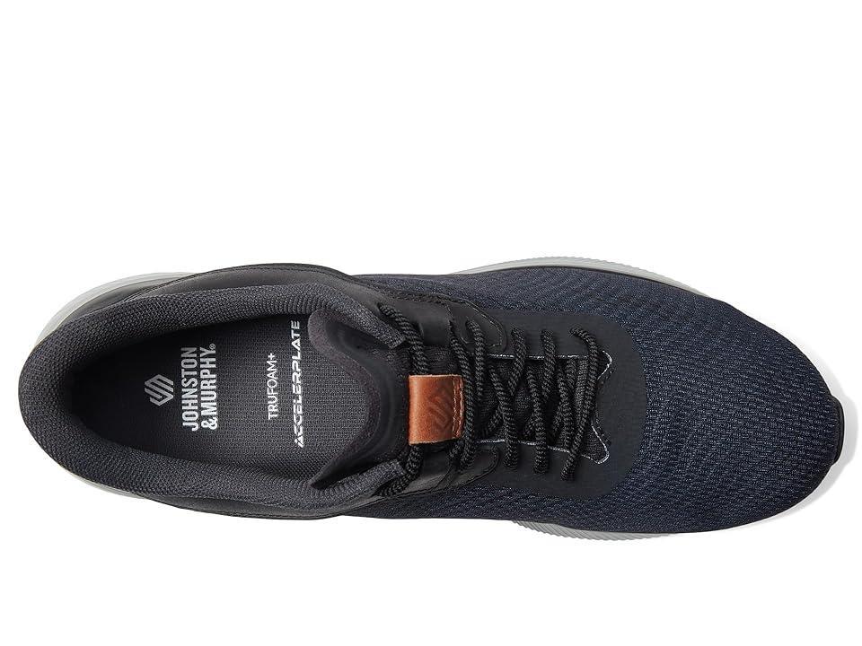 Johnston & Murphy Mens Miles Knit U-Throat Lace-Up Sneakers Product Image