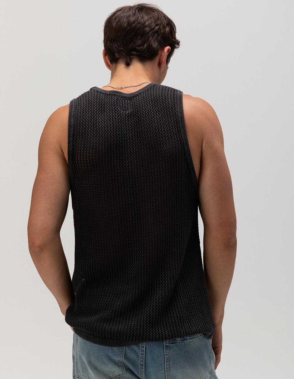 RSQ Mens Crochet Tank Top Product Image