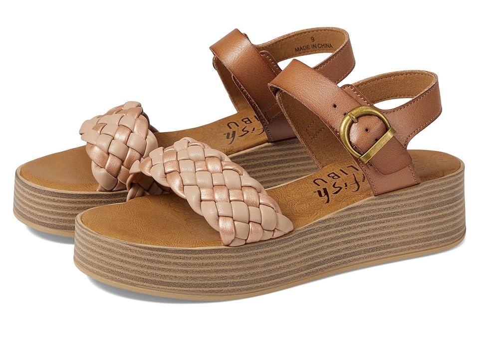 Blowfish Malibu Lapaz (Cashew Soft Oak/Oak Die Cut) Women's Shoes Product Image