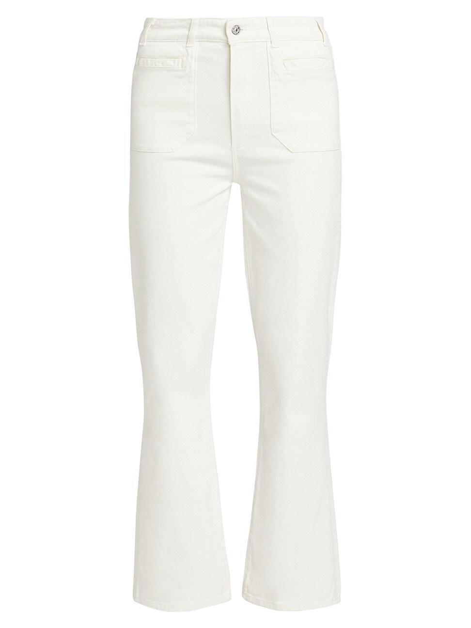 Womens Claudine High-Rise Stretch Flared Jeans Product Image