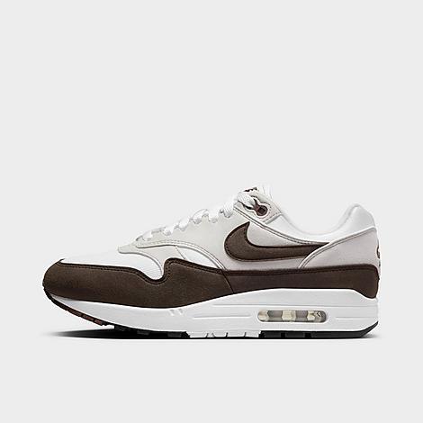 Nike Womens Nike Air Max 1 - Womens Shoes Grey/Brown Product Image