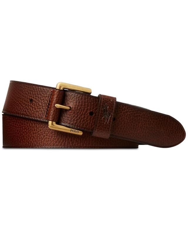 Polo Ralph Lauren Signature Pony Leather Belt Product Image