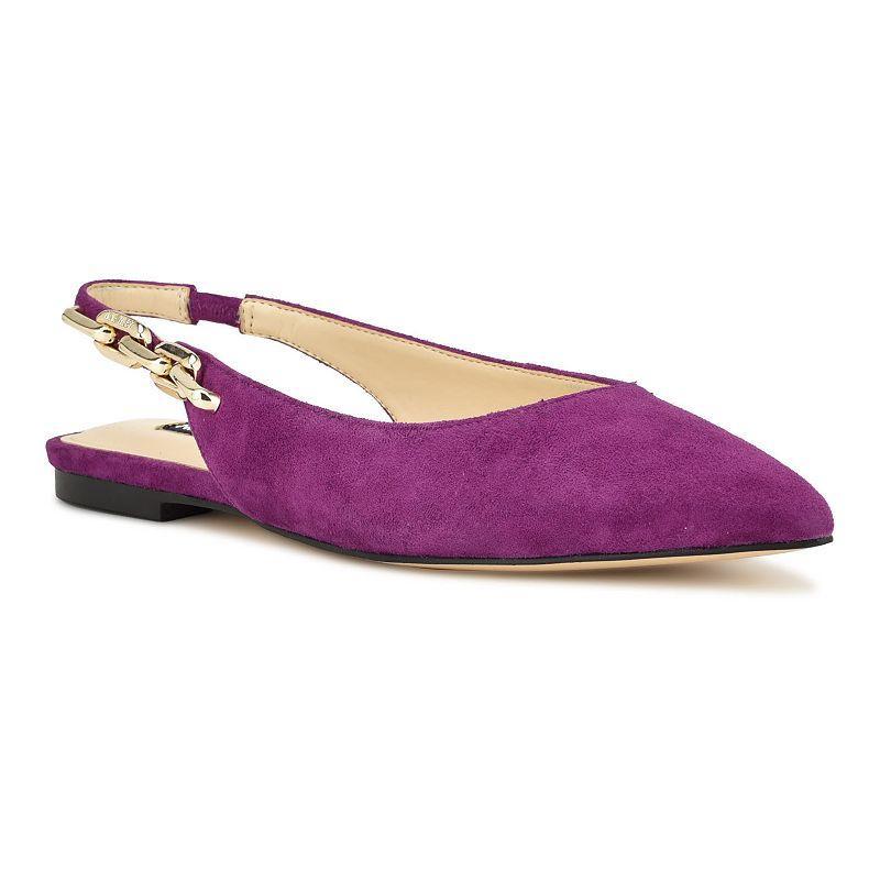 Nine West Babby Silngback Pointed Toe Flat Product Image