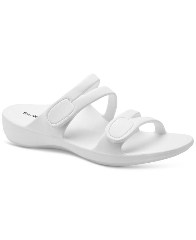 Style & Co Womens Jessaa Eva Double Band Flat Sandals, Created for Macys Product Image