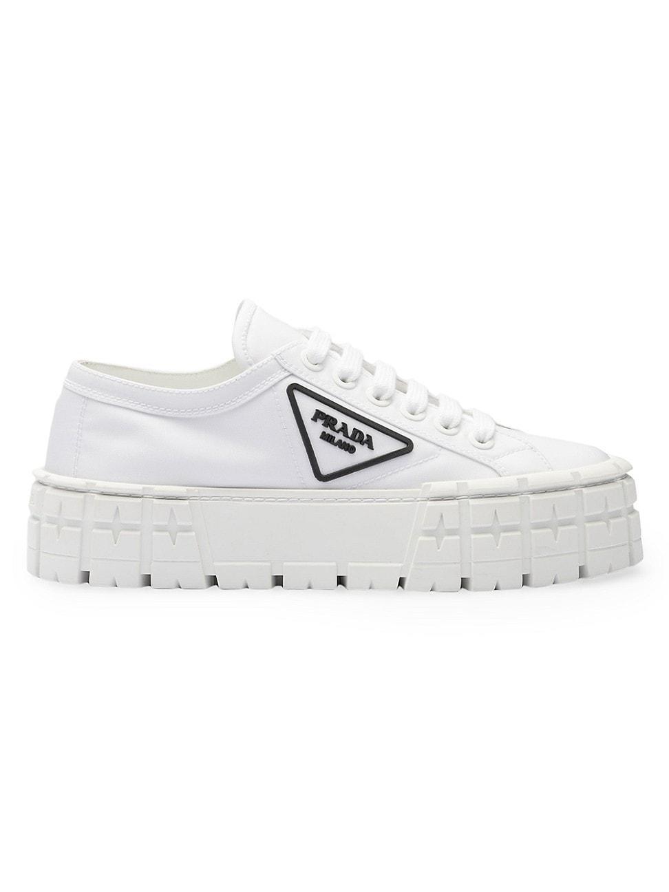 Womens Double Wheel Re-nylon Gabardine Sneakers Product Image