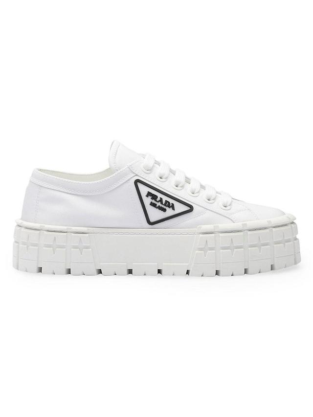 Womens Double Wheel Re-Nylon Gabardine Sneakers Product Image