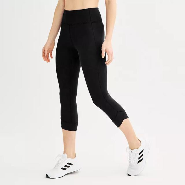 Womens Tek Gear Ultra Stretch Cross Hem Capri Leggings Product Image