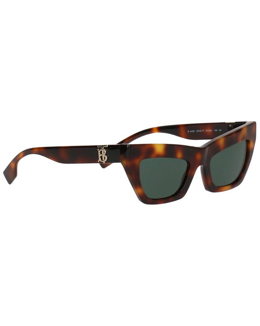 BURBERRY Women's Be4405 51mm Sunglasses In Brown Product Image